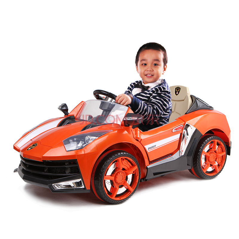 正品兰博基尼双驱玩具车 四轮宝宝电瓶车可坐儿童电动汽车遥控车