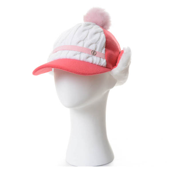 15冬季韩国代购正品BEANPOLE/滨波高尔夫球帽golf女款防寒护耳帽