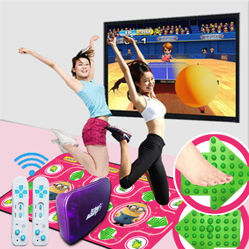 格美乐跳舞毯双人无线3D体感跳舞机家用电视电脑两用瘦身跳舞毯