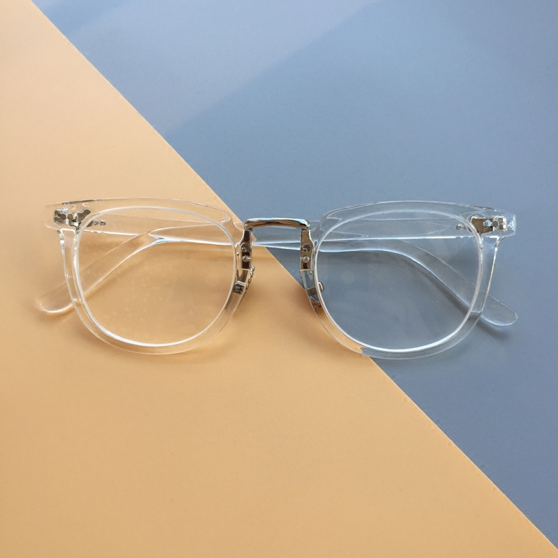 2016新款高清透明近视眼镜框女 复古方形个性韩版透明眼镜架男潮