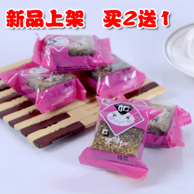 台湾进口食品 黑糖如黑糖桂花 养生饮汤茶砖 40g