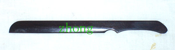 Zhongzhong/文房用品/裁纸刀/红木裁纸刀/黑檀裁纸刀4号