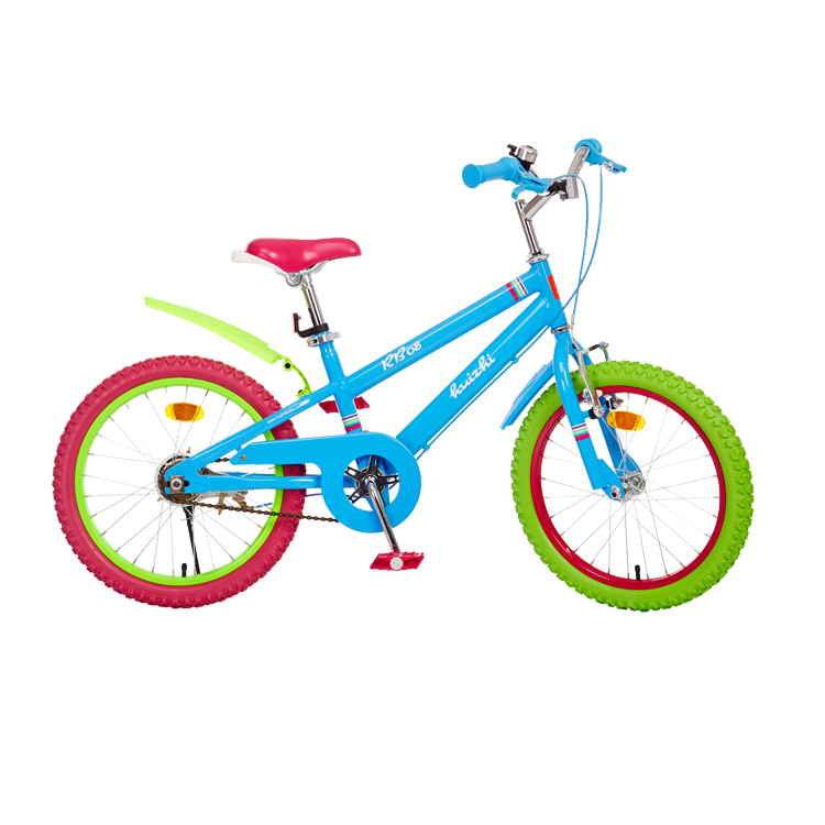 包邮特价促销荟智男女款儿童自行车18寸炫彩运动单车玩具车子