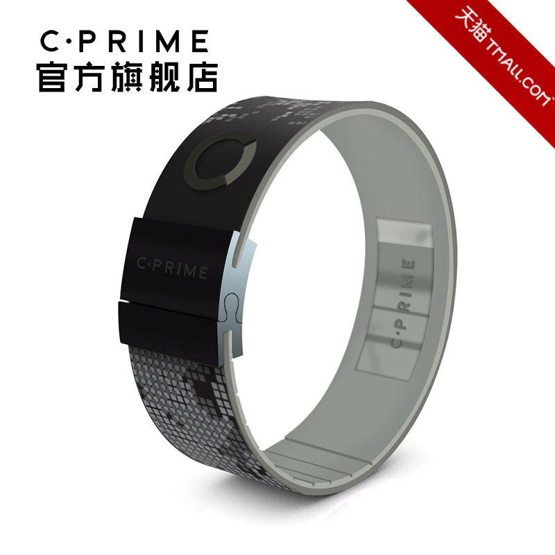 CPRIME NEO 旗舰版 硅胶手带 能量手环 平衡腕带时尚手镯 黑曼巴
