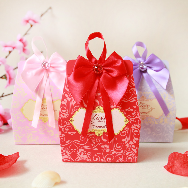喜糖盒子批发婚庆用品2015创意结婚欧式糖盒纸盒回礼喜糖包装