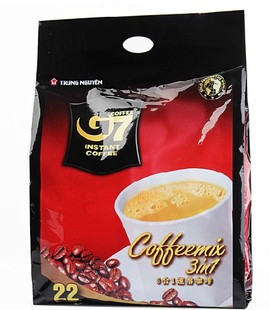 100%正品中原集团越南g7三合一速溶咖啡粉800g克50*16小包包邮