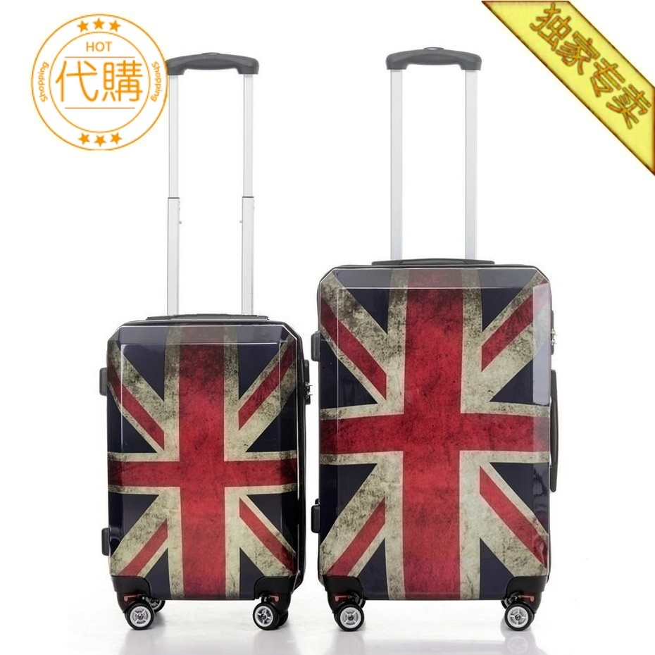 正品LiXQ英伦复古米字旗20寸登机拉杆箱24寸英国国旗万向轮行李箱