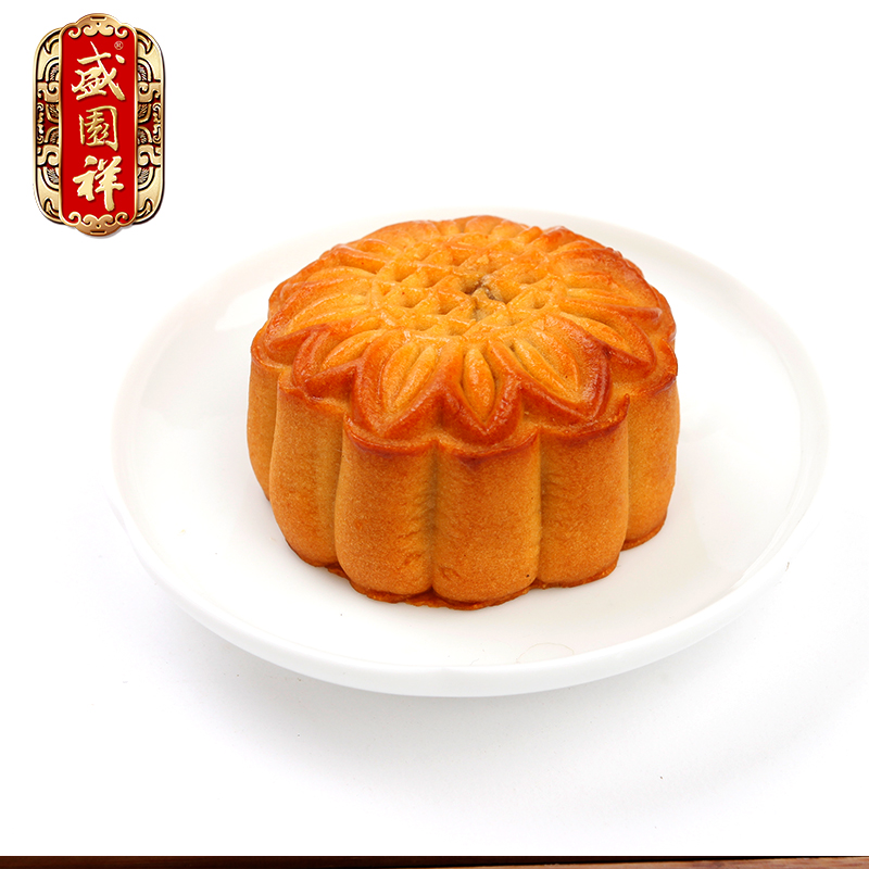 中秋月饼 中国传统广式月饼 盛园祥迷你小月饼35g/个 单个散装