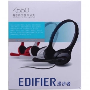 Edifier/漫步者 K550电脑耳机 耳麦头戴式 游戏耳机带麦正品包邮