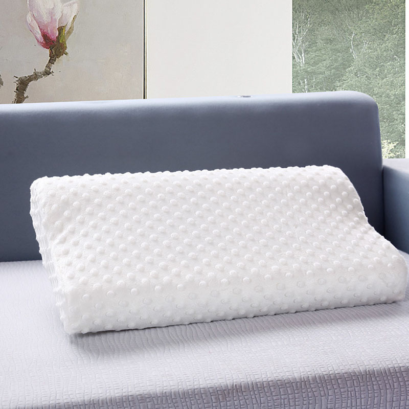 超柔单人舒适枕芯不变形弹性记忆枕头抗菌防螨100%针织护颈 特价