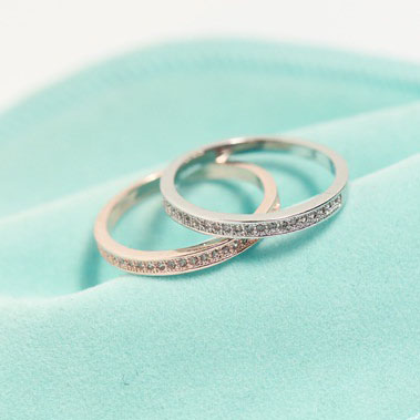韩国进口手工微镶锆石奢华戒指满钻精致玫瑰金色银色选不掉色时尚