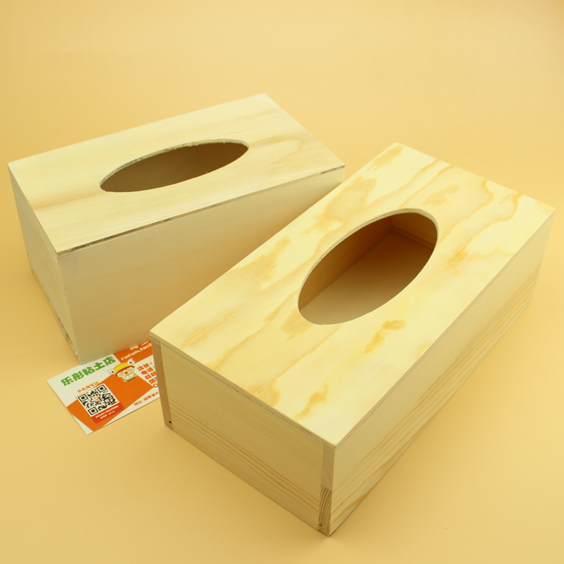超轻粘土彩泥橡皮泥雪花泥珍珠泥儿童手工DIY玩具木质纸巾盒模具