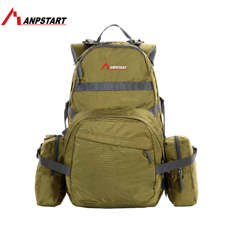 ANPSTART 帕斯卡双肩背包35升 大容量户外登山包 旅游徒步水袋包