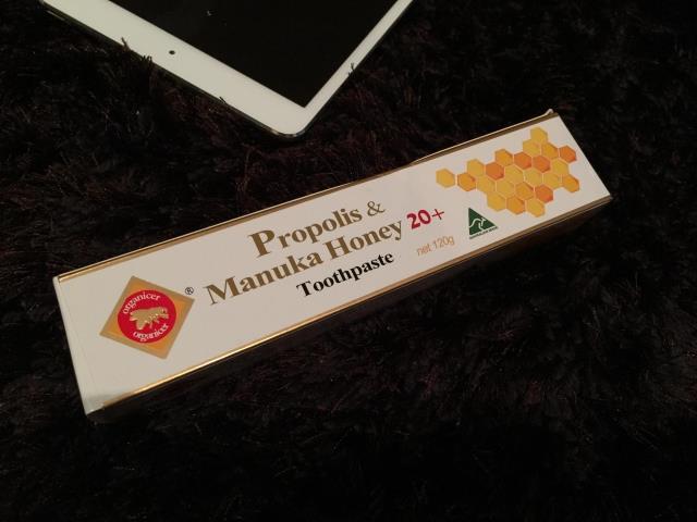 澳洲Propolis Manuka Honey 20+ Toothpaste蜂胶牙膏含麦卢卡蜂蜜