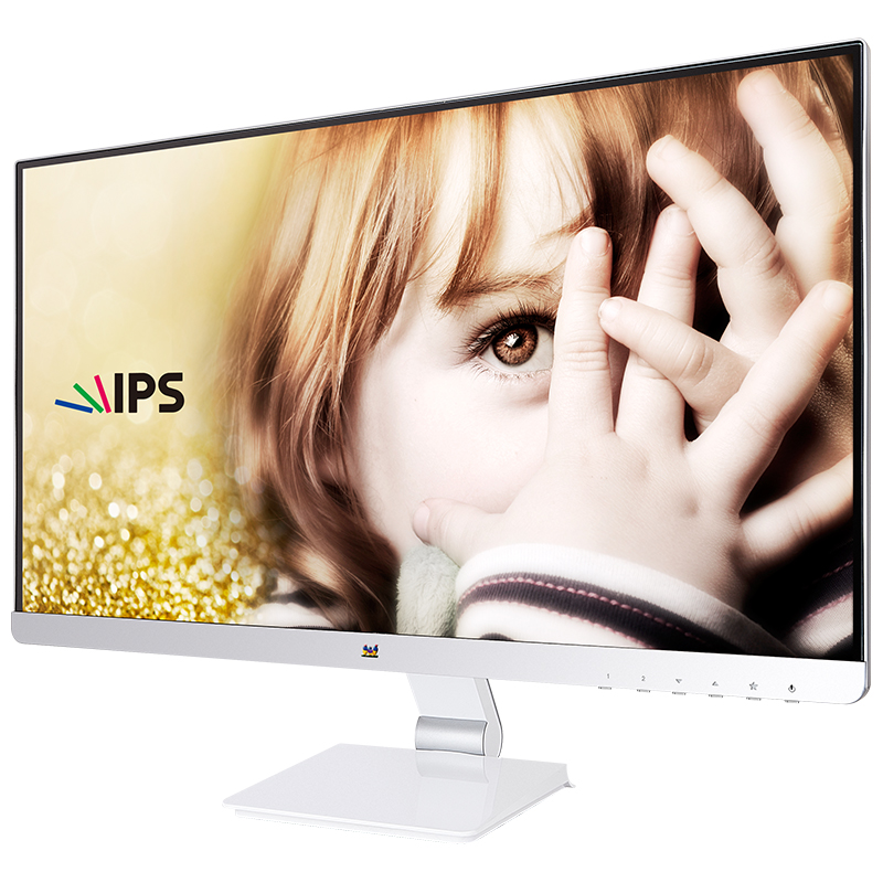 优派VX2573白色25英寸IPS防辐射不闪屏液晶HDMI电脑显示器24