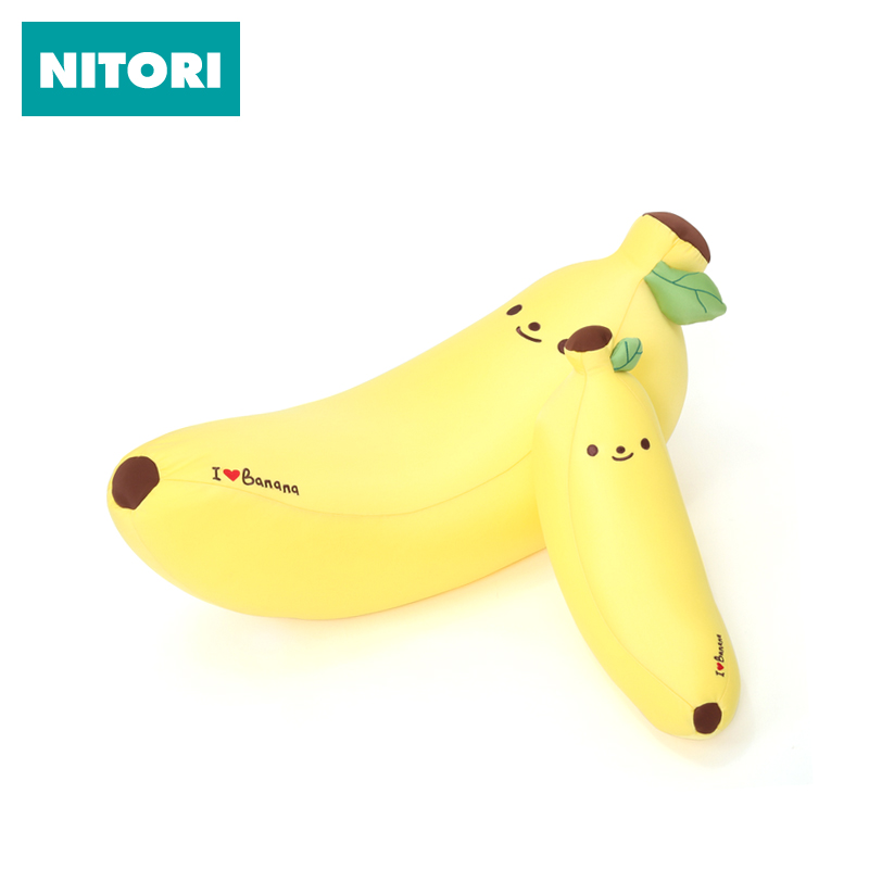 日本NITORI尼达利 儿童粒子玩具 笑脸香蕉