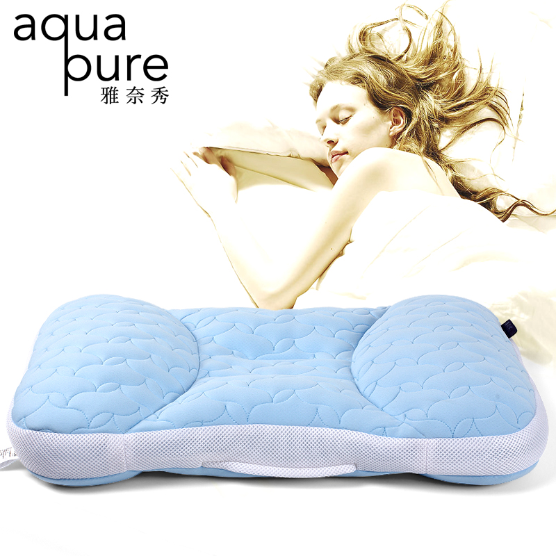 雅奈秀防螨颈椎枕头 PE软管枕芯夏季助睡眠枕成人枕头透气单人枕