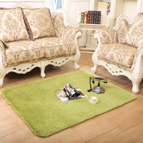 美尼嘉客厅地毯卧室地毯床边地毯儿童丝毛地毯小居室客厅地毯