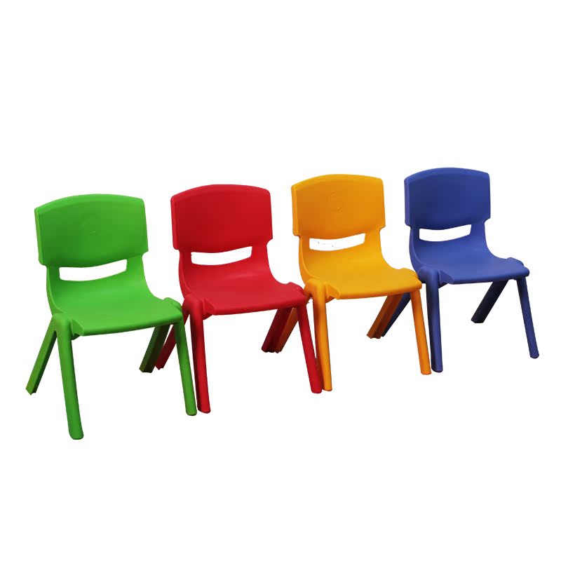 幼儿园桌椅儿童塑料椅子加厚课桌椅板凳宝宝靠背椅幼儿安全小凳子