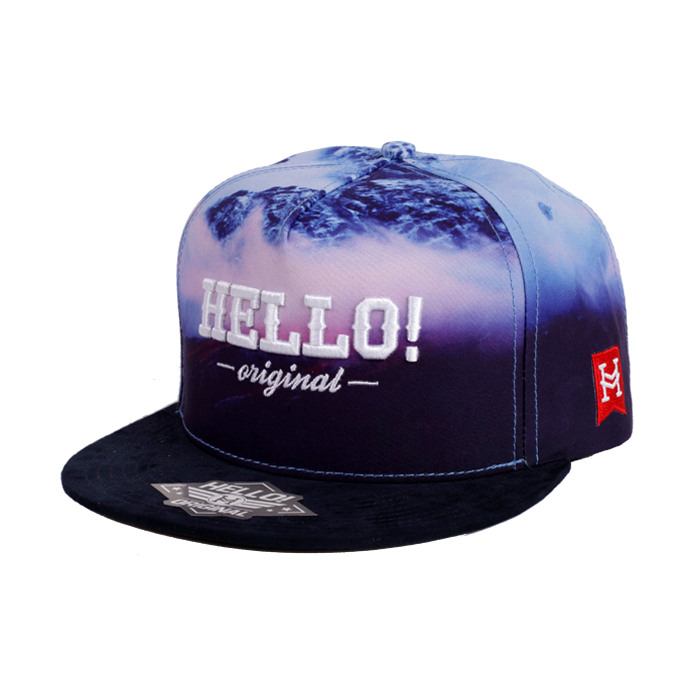 HELLO!Scenery系列II冰川snapback HELLO街头品牌原创棒球帽帽子