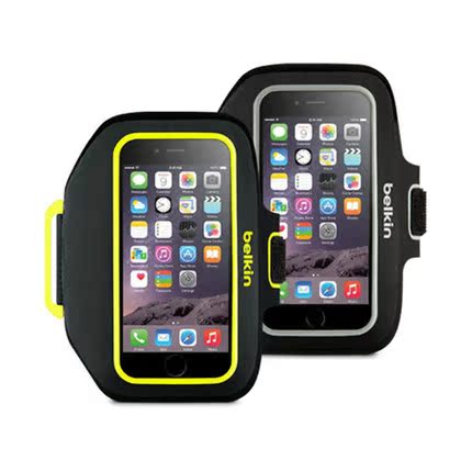 贝尔金苹果iPhon6plus5.5寸升级豪华跑步健身运动臂带手机保护套