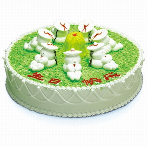 寿童蛋糕 生日礼品 大连生日蛋糕 儿童生日蛋糕 小雪人