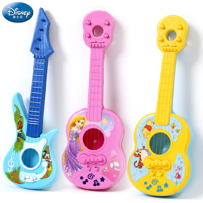 迪士尼儿童吉他玩具仿真可弹奏宝宝小吉他婴幼儿仿真乐器吉他