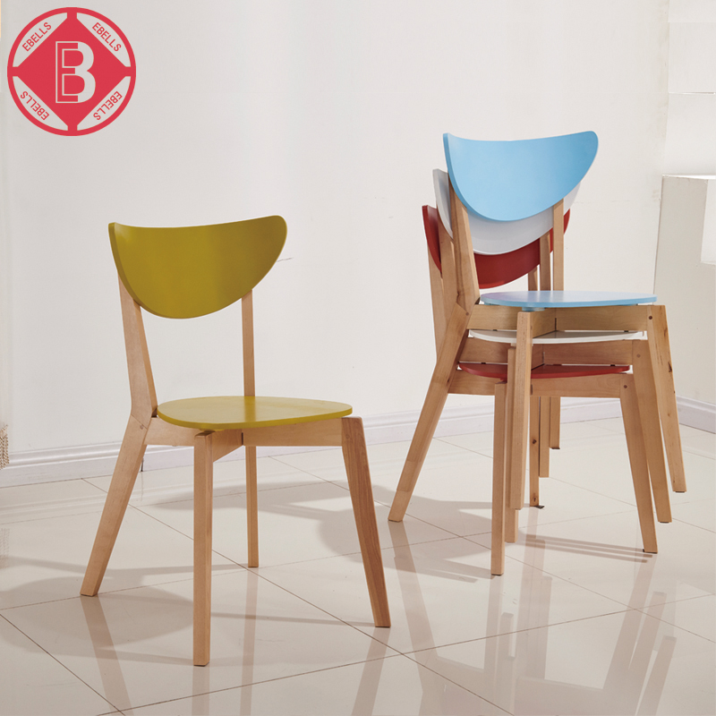 中式简约实木餐椅椅子靠背椅家用餐椅创意北欧椅子餐厅休闲椅特价