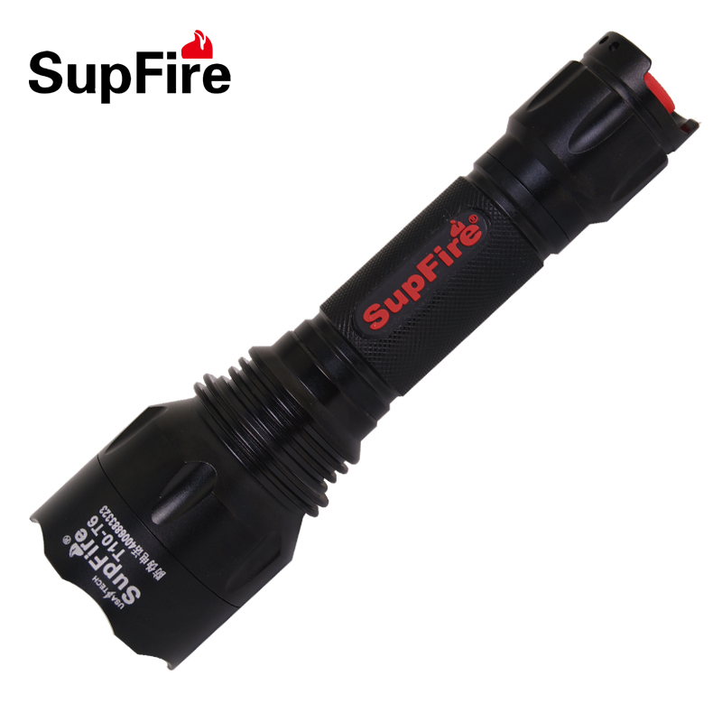 SupFire T10正品神火强光手电远射王潜水徒步户外必备手电筒