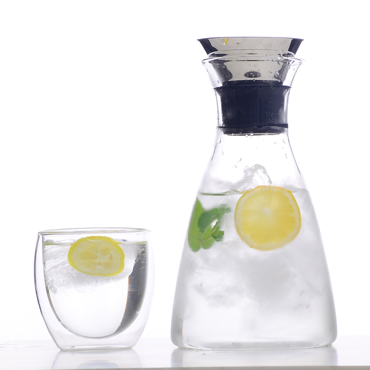 丹麦eva solo家用耐热高温玻璃冷水壶果汁壶宜家凉水瓶水具大容量