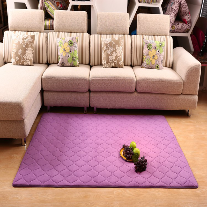 简约时尚客厅地毯卧室地毯床边地毯 瑜伽垫 浴室垫 飘窗垫 可定制