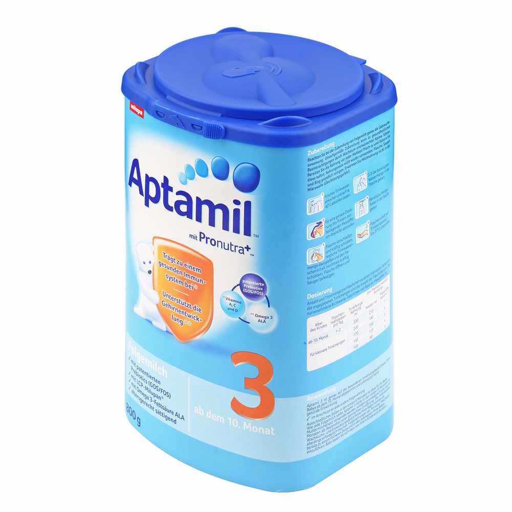 德国原罐进口Aptamil新版爱他美奶粉3段 (10-12个月)