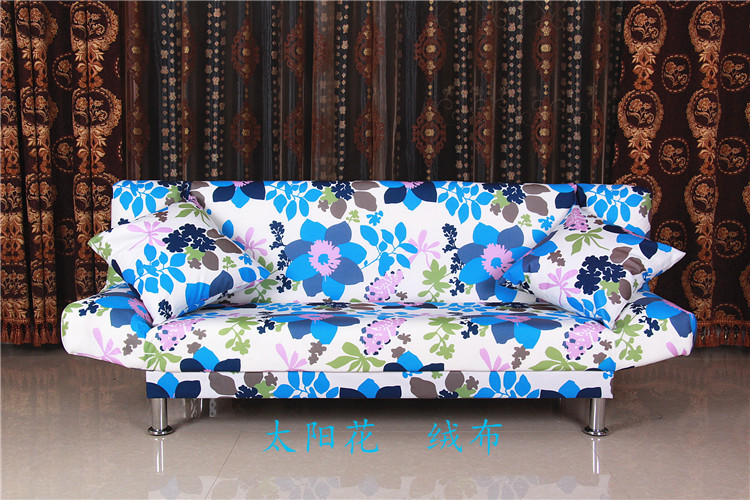 现代简约1.2 1.5 1.8米可折叠沙发床单人双人三人特价折叠沙发