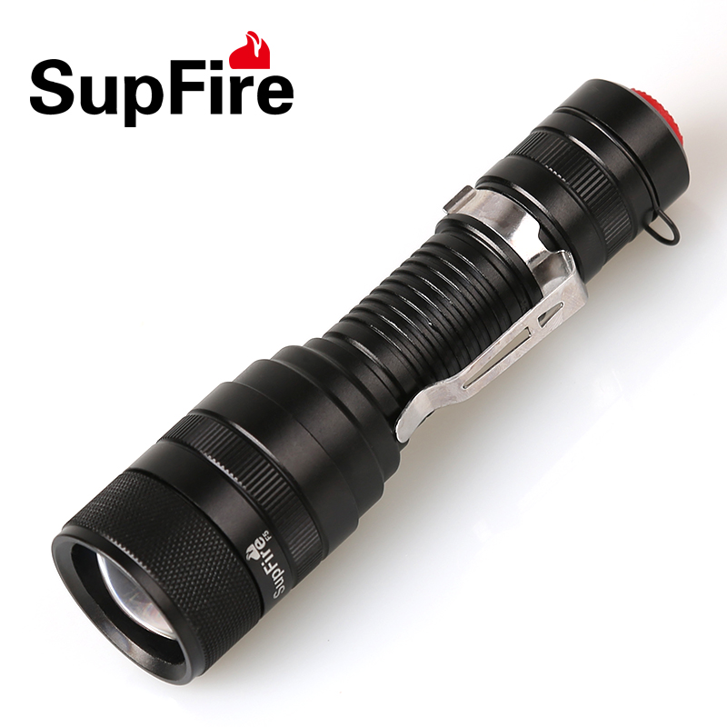 SupFire F5正品神火强光手电远射王潜水徒步户外必备手电筒