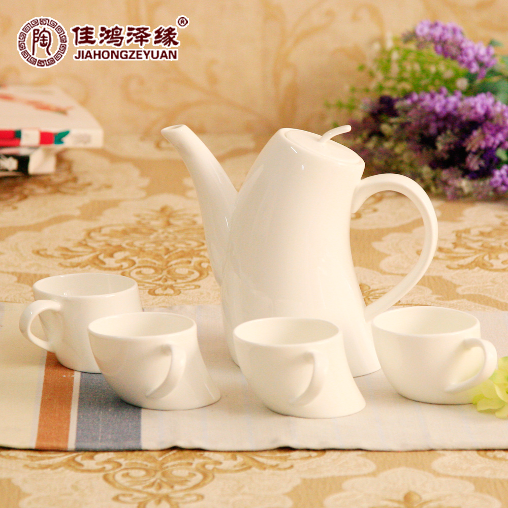 骨瓷茶具套装功夫茶具 整套茶具纯白茶杯茶壶欧式包邮