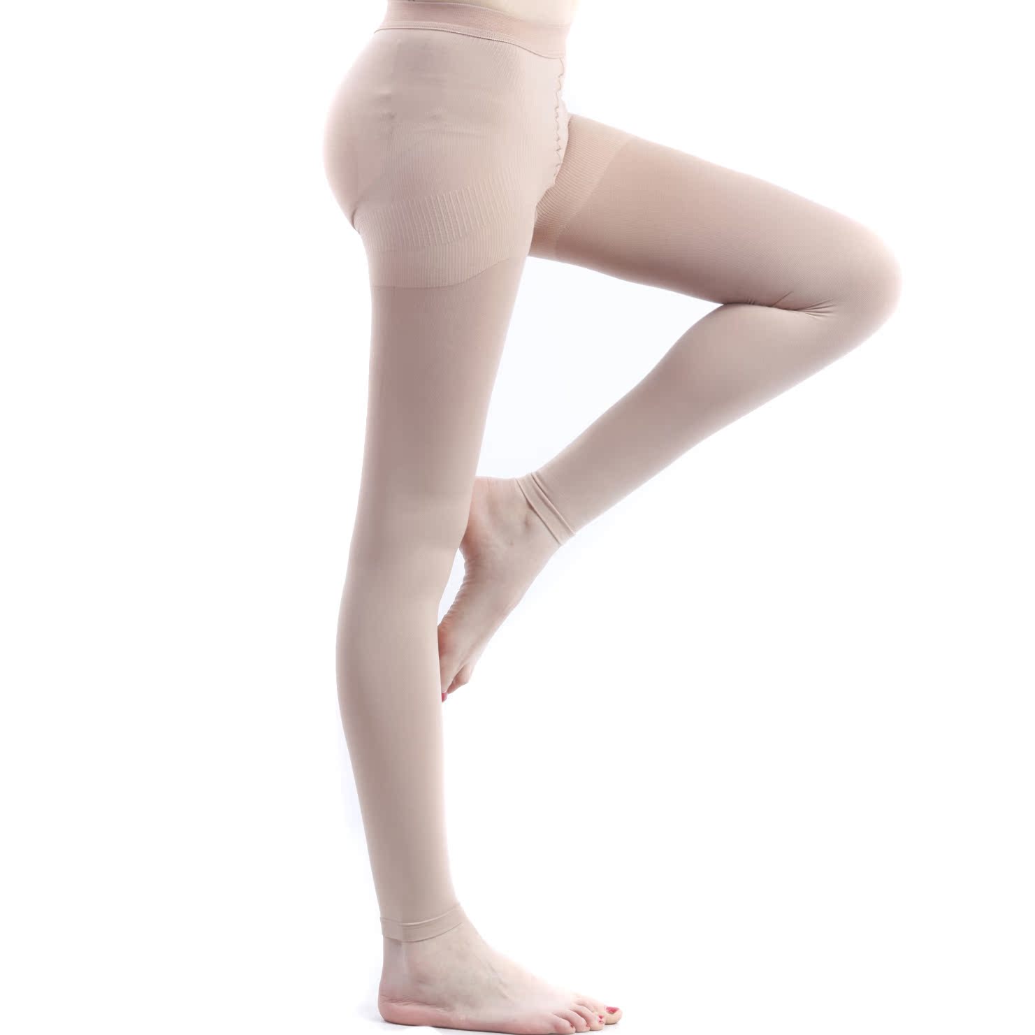 金诺达弹力袜 240D九分裤袜 美腿塑形消肿瘦腿袜 护士必备单品！