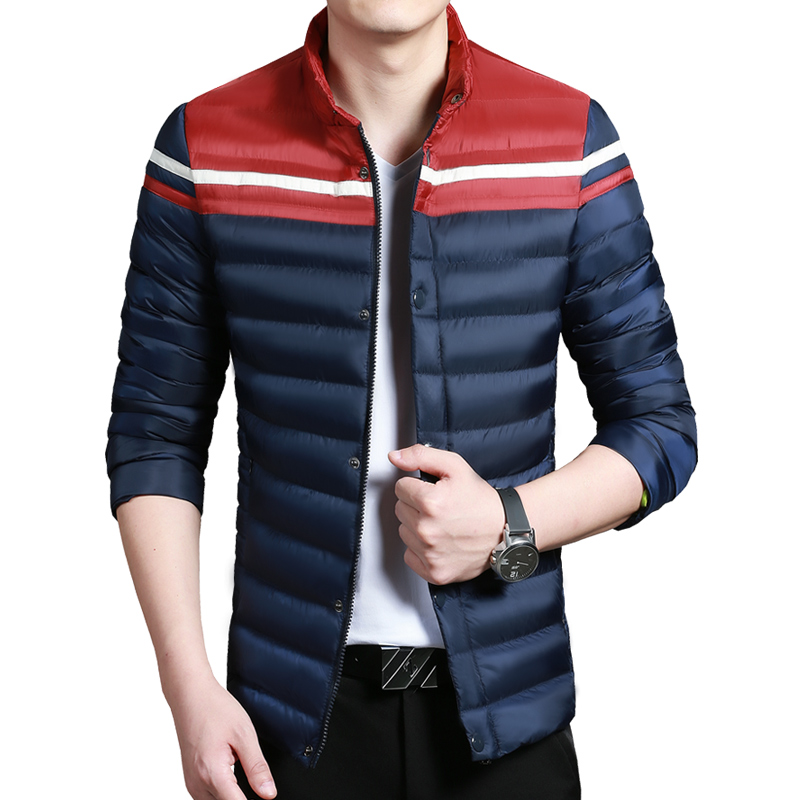 大码棉袄青年男士棉衣男加厚日系韩版修身保暖外套棉服男装短款潮