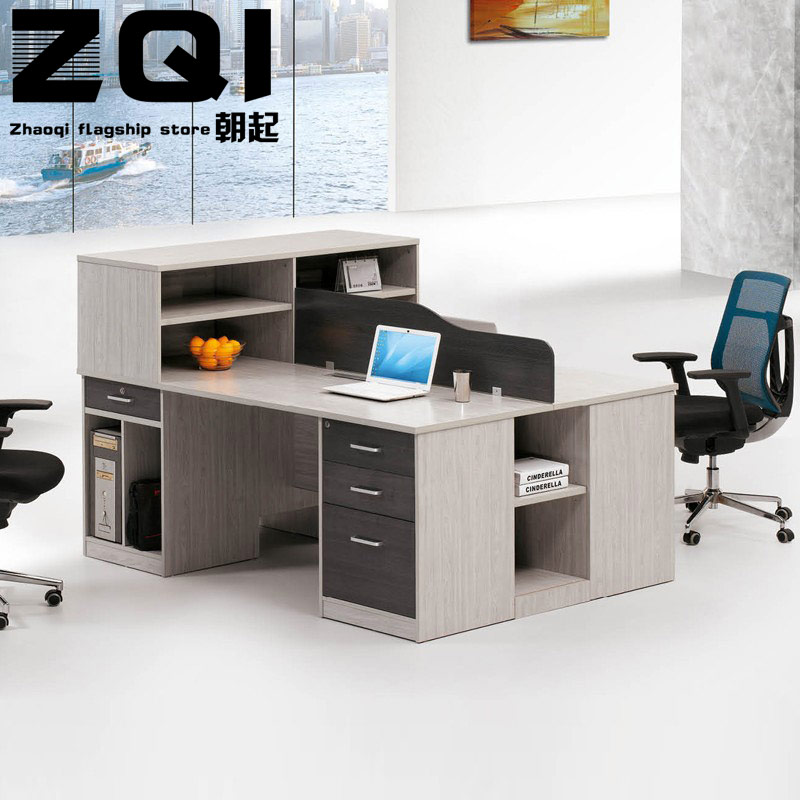 朝起办公家具办公桌椅组合屏风工作位多功能电脑桌职员桌员工桌子