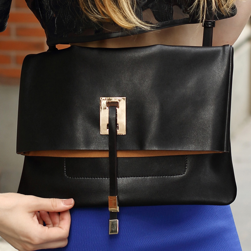 KIMO 2015新款欧美时尚潮流苏折叠磁扣迷你女士单肩斜跨小包包袋