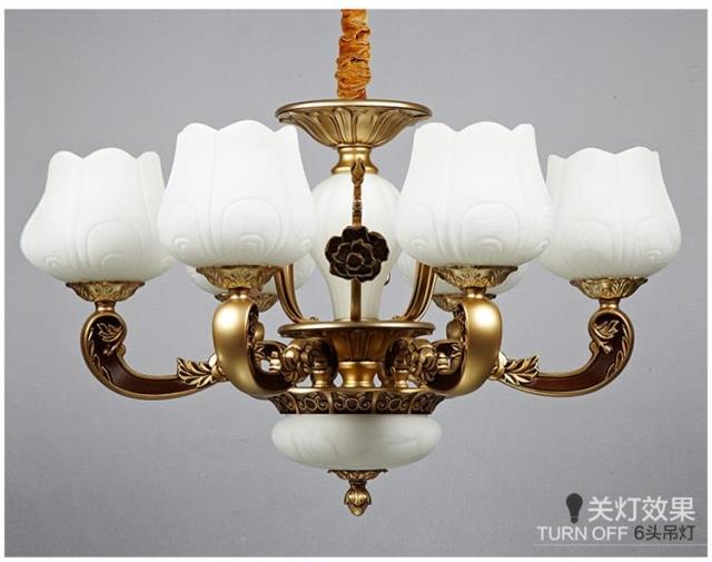 灯具 广东 中山 LED 欧式 复古 古铜色 客厅 灯泡 节能环保 居家