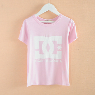 2015夏款韩版品牌男女童装T恤 儿童短袖 字母莫代尔棉 纯棉