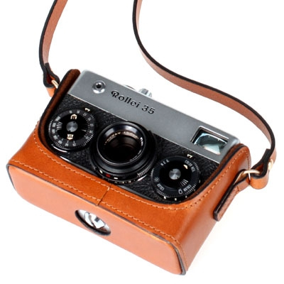 韩国原装 Arnuvo 禄来35相机皮套 背带套装 -棕色