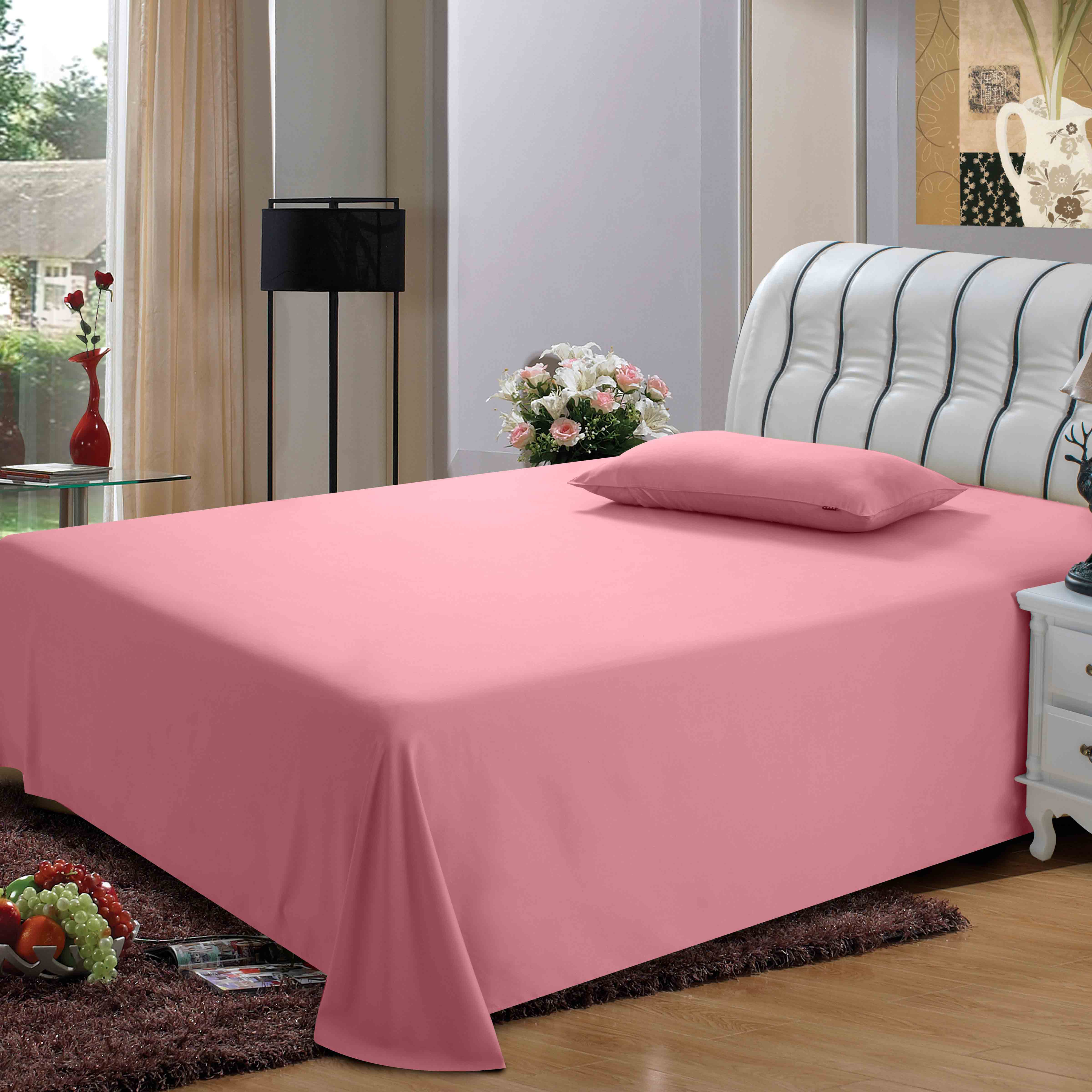 床单单件床罩单人1.2单人床学生宿舍床单简约纯色床单特价双人床