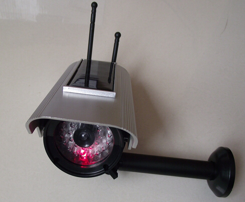 监控摄像头 太阳能无线仿真摄像机 FZ-24 带LED灯 红外灯 防水款