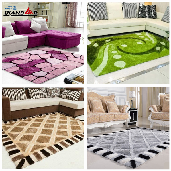 千岛地毯简约现代地毯客厅茶几垫沙发地垫卧室床边毯加厚可定制