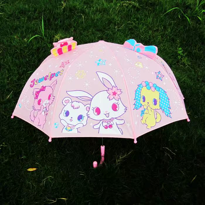 包邮！出口欧州立体造型兔子和猫咪儿童雨伞 小童雨伞 遮阳伞