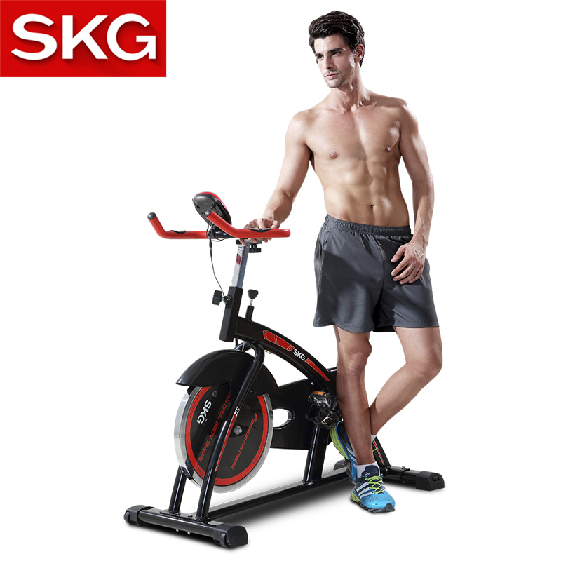 SKG动感单车超静音家用室内健身器材运动健身自行车健身车