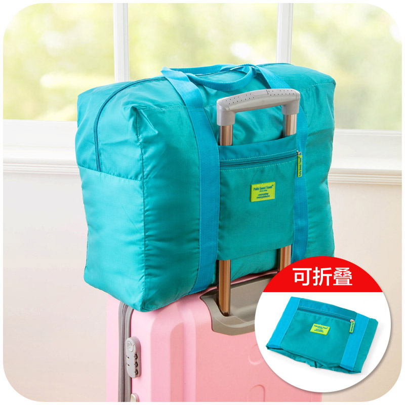 旅行防水尼龙衣服收纳袋可折叠式整理袋大容量收纳包手提行李包