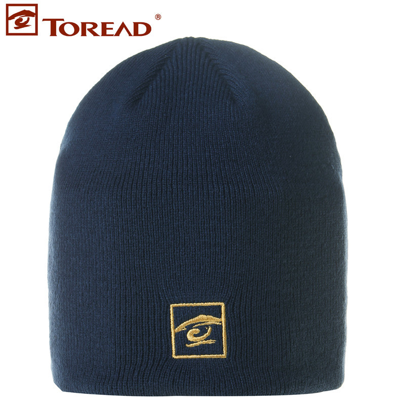 探路者秋冬季户外装备用品男士运动帽女式保暖登山帽子TELD91825
