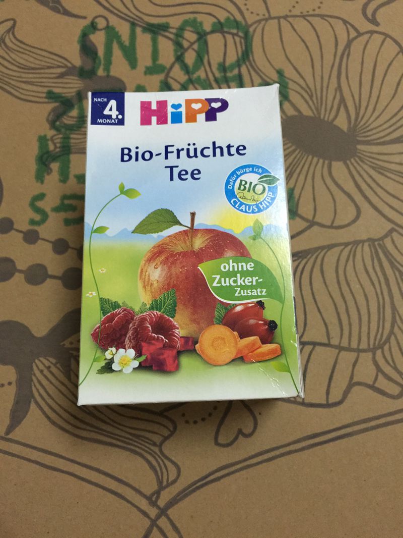 德国代购 喜宝hipp有机婴幼儿水果茶饮品 宝宝果汁茶包  防便秘